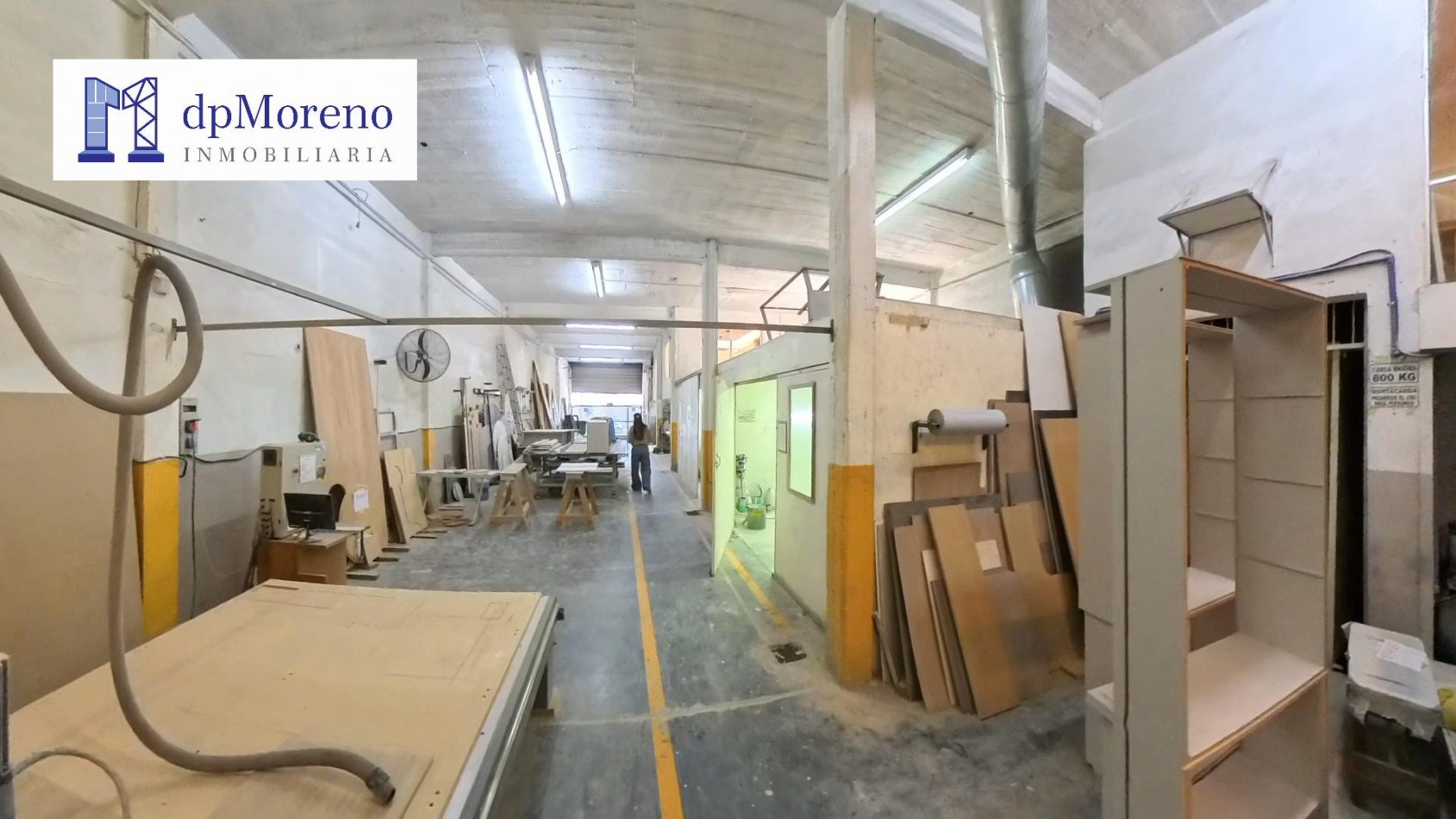 Galpon de 900 m2 sobre Colectora Ramal Tigre - San Fernando