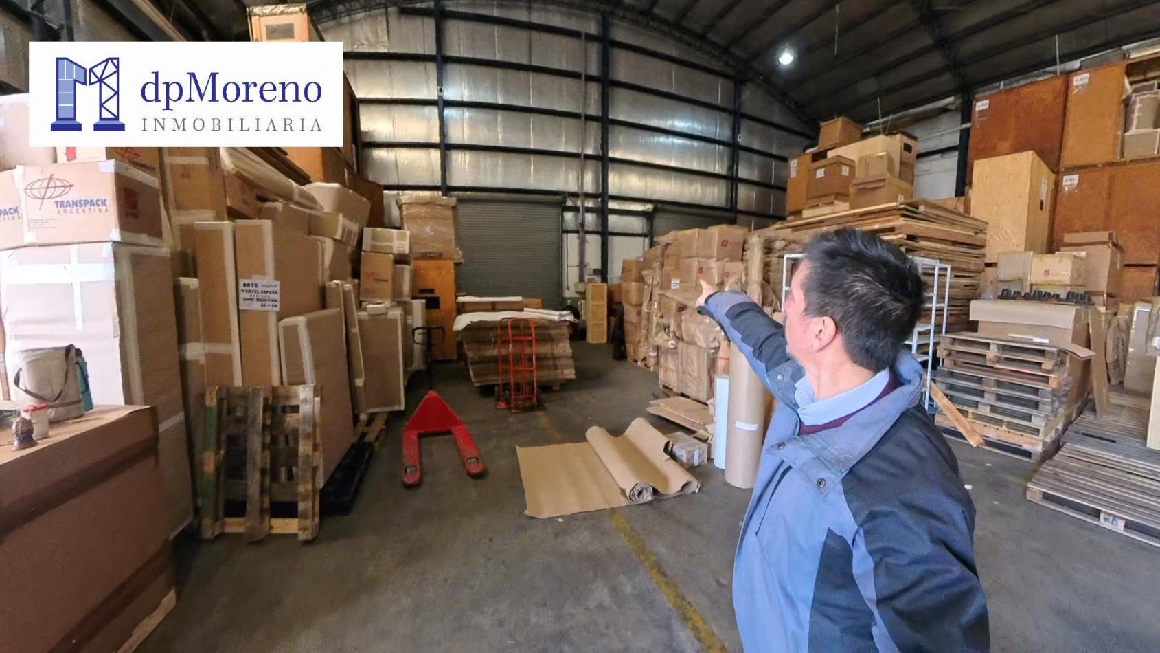 Galpon De 3850 M2 En Munro - Predio Cerrado Con Dos Naves