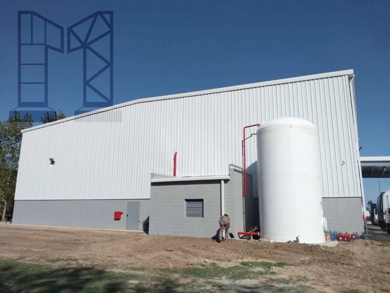 Galpon De 2000 M2 En General Rodriguez Dentro De Parque Industrial Cerrado Con Seguridad - Aptp Cat Ii