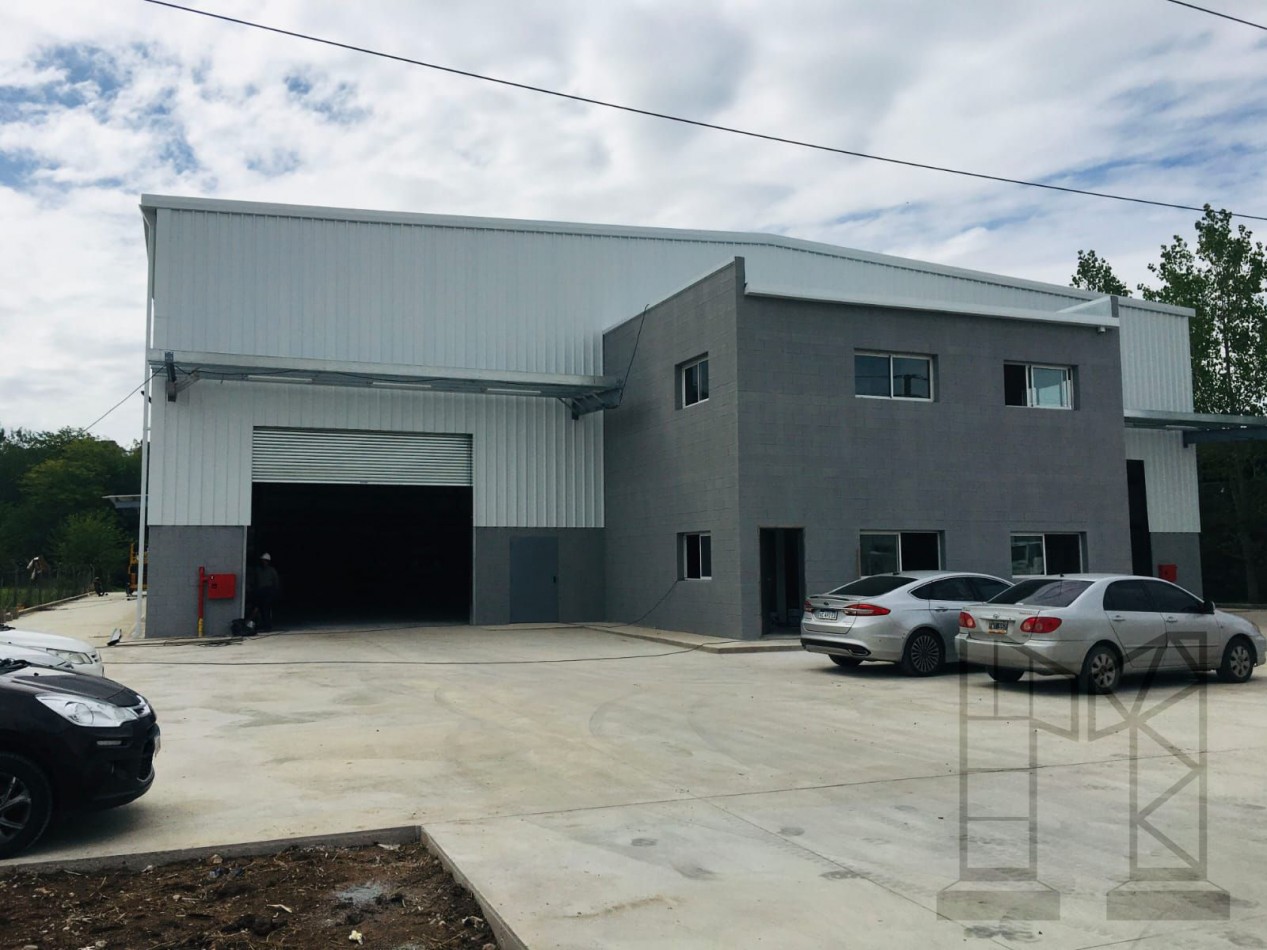 Galpon De 2000 M2 En General Rodriguez Dentro De Parque Industrial Cerrado Con Seguridad - Aptp Cat Ii