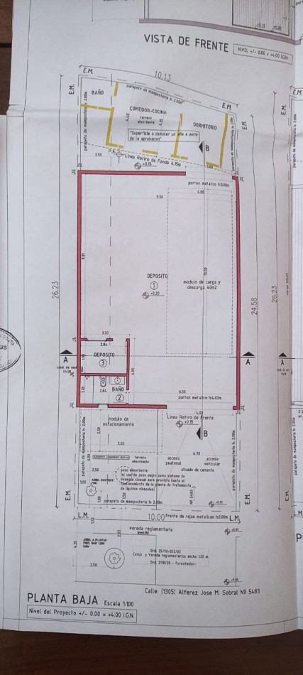 Galpon 160 M2 En Area De Promocion El Triangulo - Malvinas