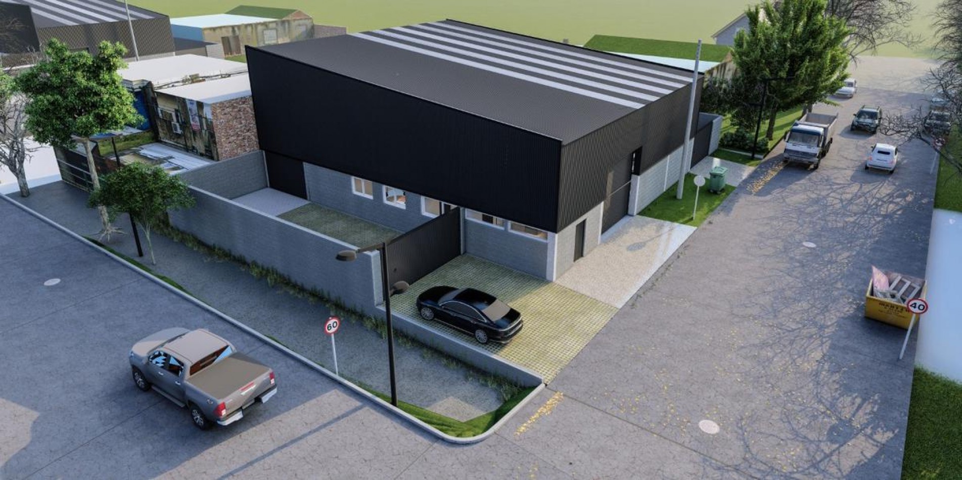 Galpon de 357 m2 sobre Av. Constituyentes al 2900