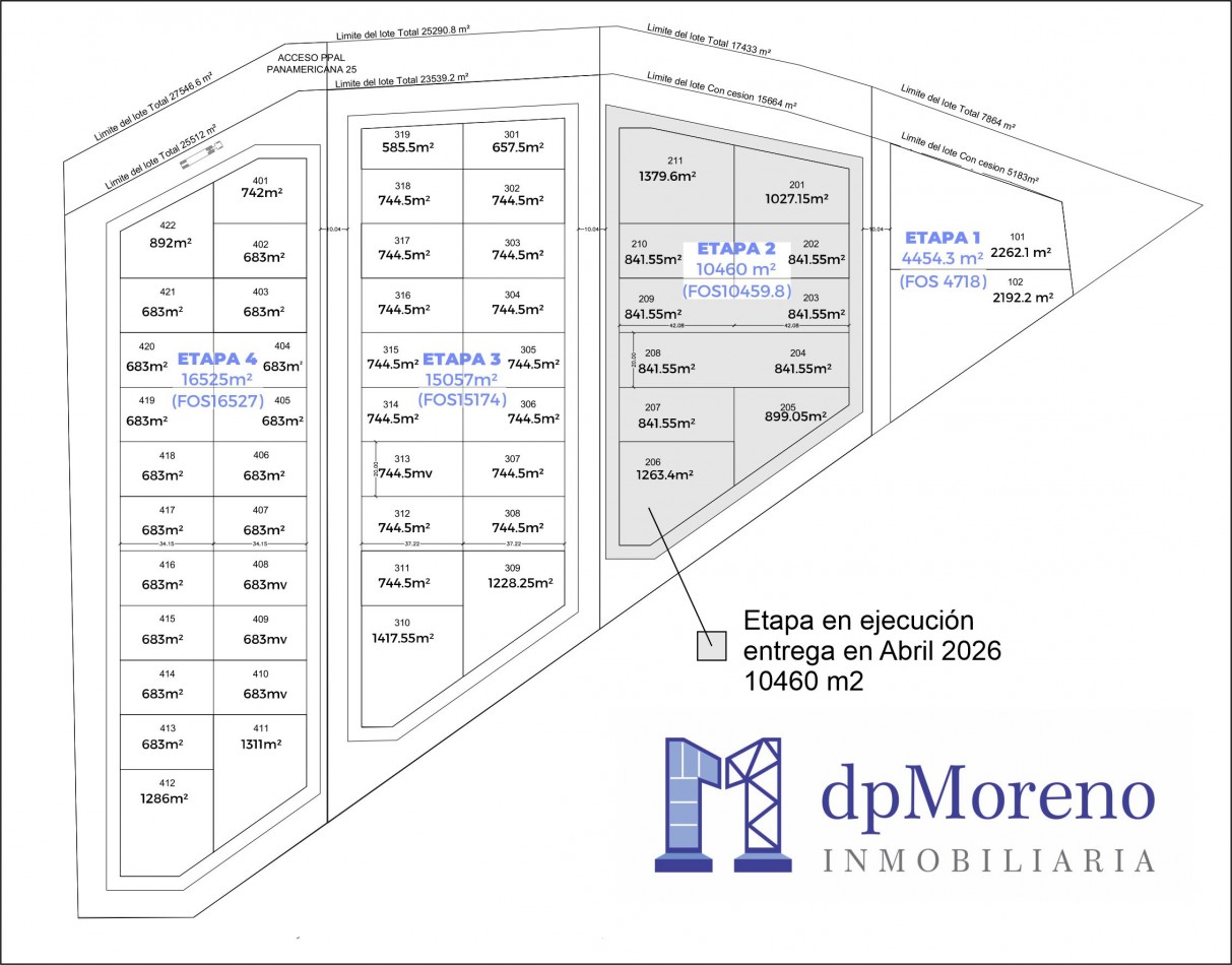 Galpon de 841 m2 dentro de predio cerrado San Martin a estrenar - Panamericana y Cam. del Buen Ayre 