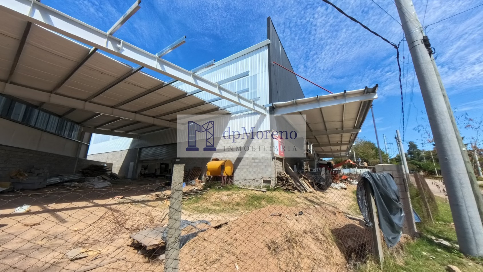 Galpon a estrenar de 2000 m2 Area de Promocion el Triangulo - Malvinas - a metros de Colectora