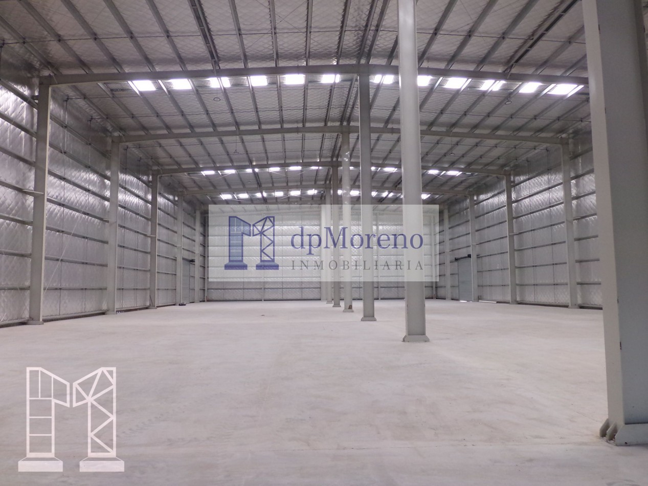 Galpon De 2270 M2 En Moreno Dentro De Parque Industrial Con Seguridad 24 Hs