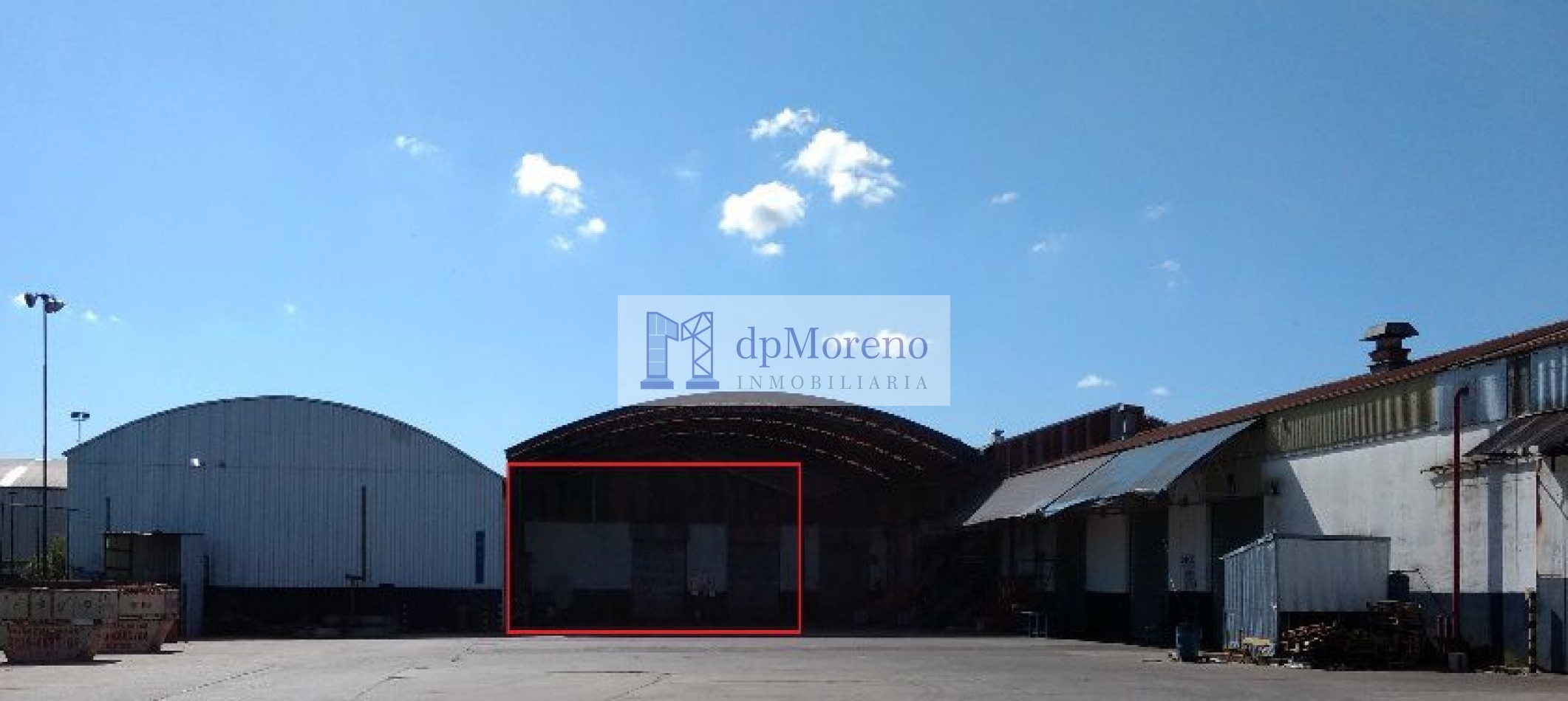 Galpon de 1760 m2 en Hurlingham dentro de predio Industrial con seguridad
