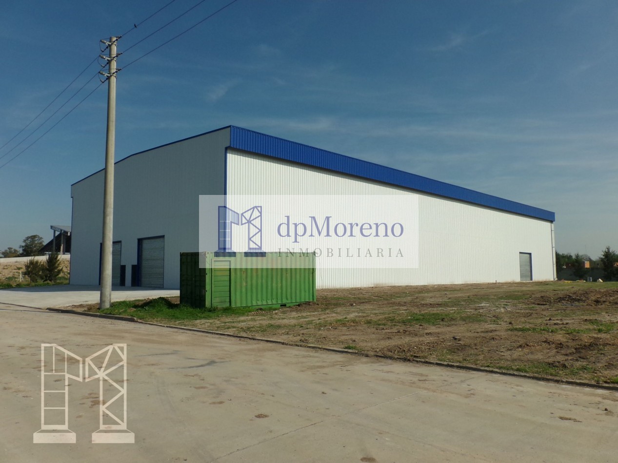 Galpon De 2270 M2 En Moreno Dentro De Parque Industrial Con Seguridad 24 Hs
