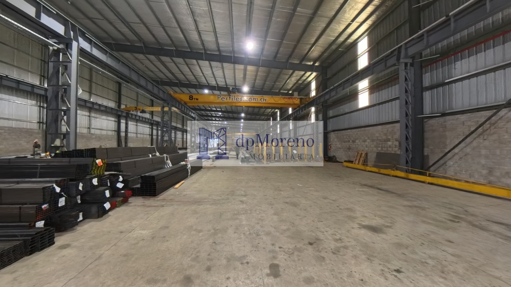 Galpon de 1620 m2 dentro de Parque Industrial de Tigre