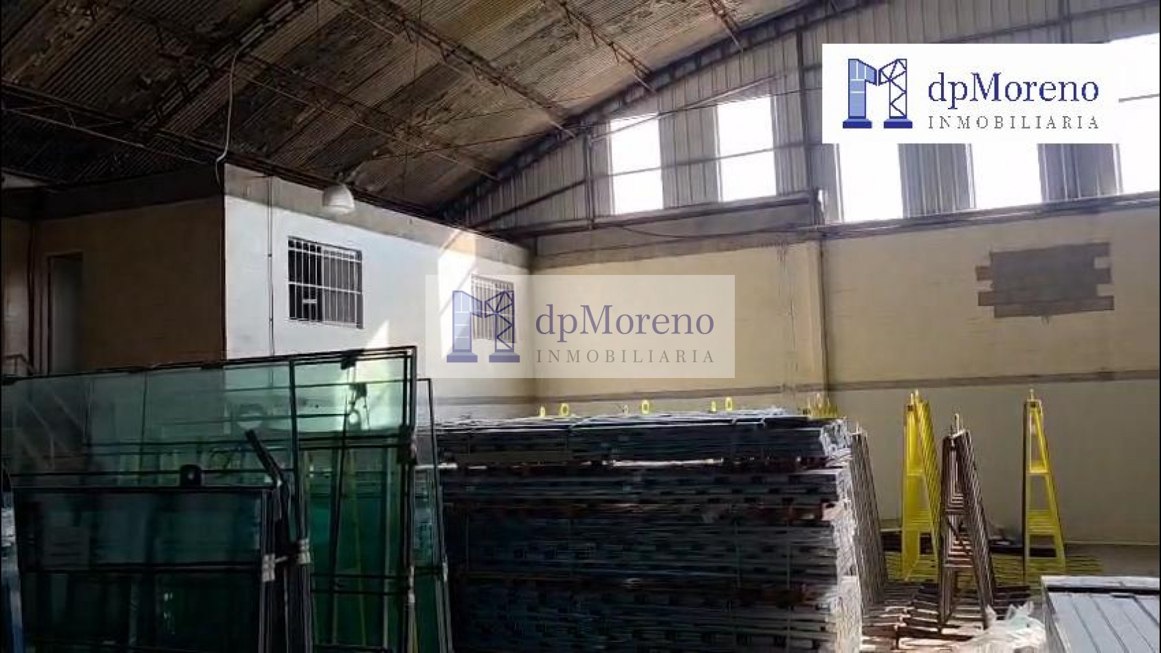 Galpon de 800 m2 en Garin dentro de predio con seguridad, facil acceso por ambos ramales de Panamericana