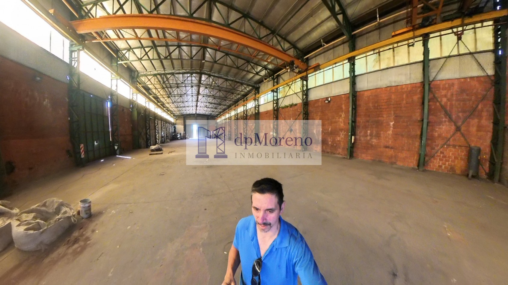 Galpon de 2100 m2 en Pablo Nogues - Malvinas Argentinas - con dos puentes grua
