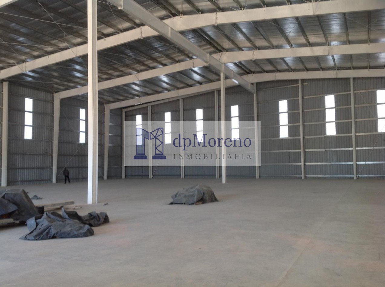 Galpon de 1000 m2 en predio cerrado con acceso reestringido en Colectora Acc. Oeste - Paso del Rey