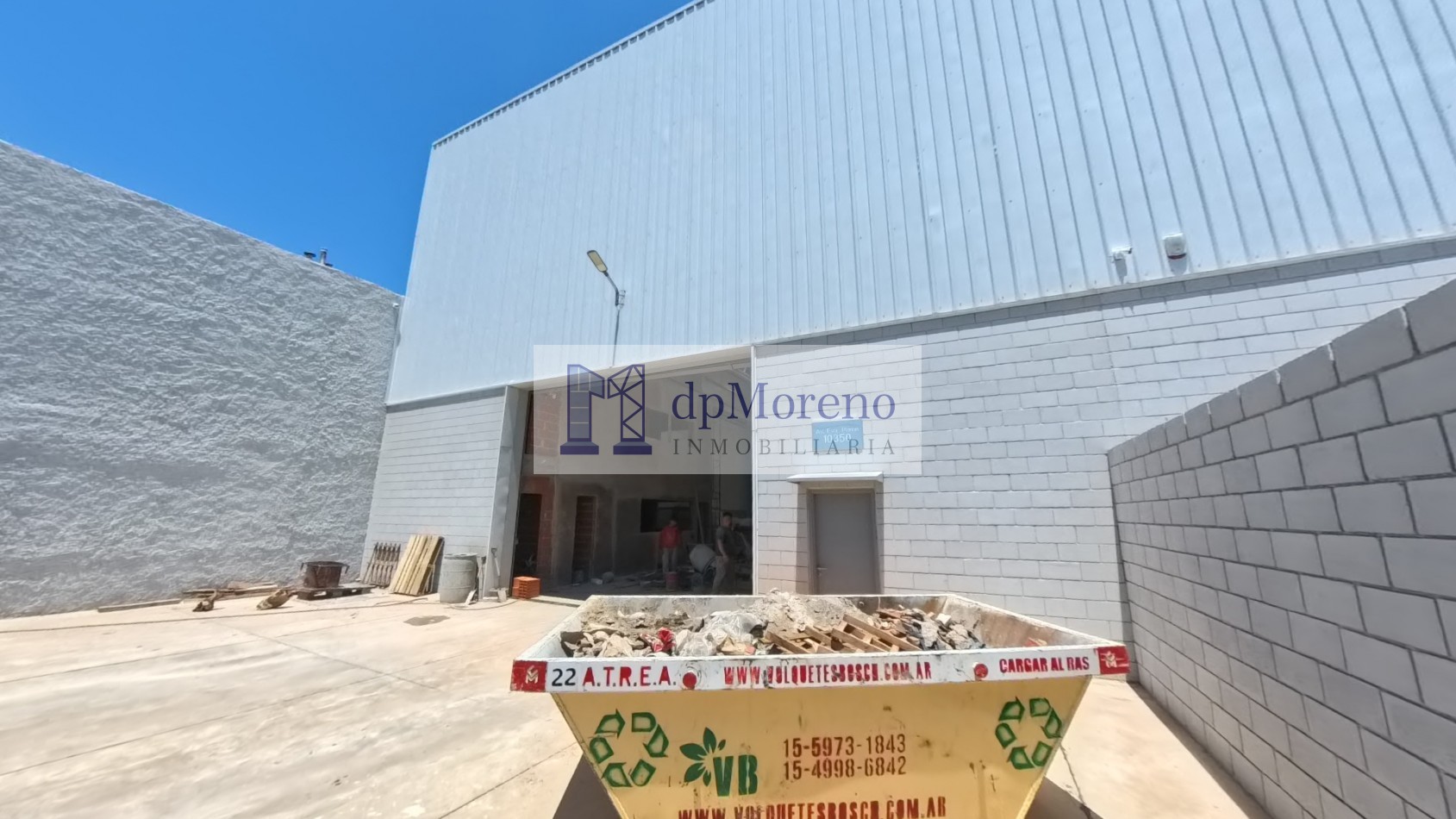 Galpon de 1200 m2 sobre Ruta 8 zona industrial a pocas cuadras de Camino del Buenayre