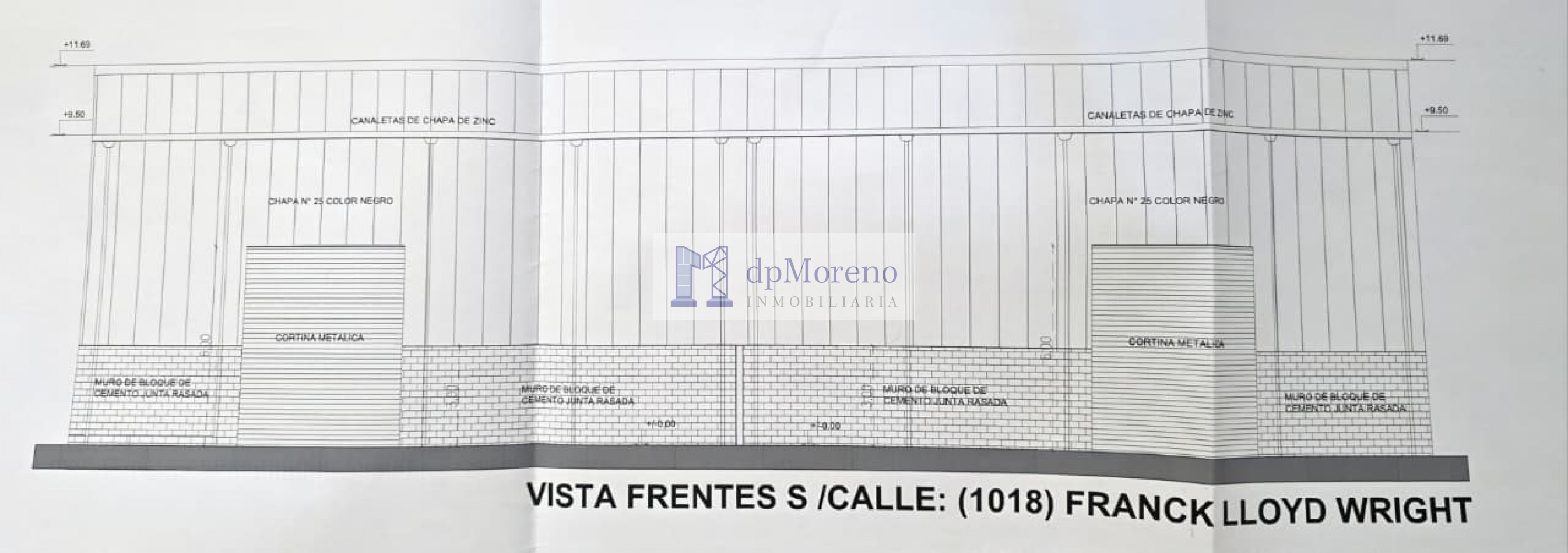 Galpon de 2000 sobre Terreno De 3200 M2 En Area De Promocion El Triangulo - Malvinas