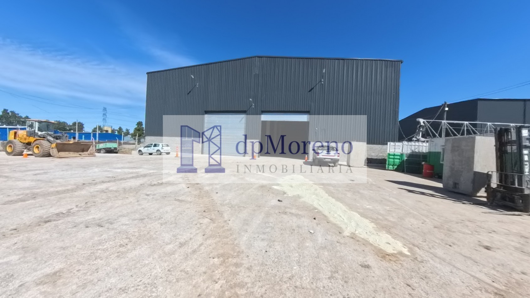 Galpon de 1200 m2 dentro de Parque Industrial cerrado en Ruta 25