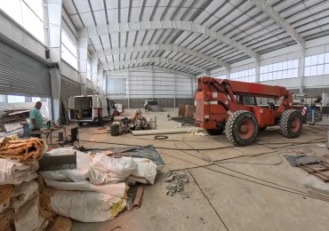 Galpon a estrenar de 2000 m2 Area de Promocion el Triangulo - Malvinas - a metros de Colectora
