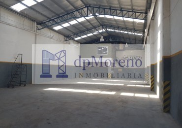 Galpon de 400 m2 en Garin, apta para muchos destinos. Cerca del centro de Garin