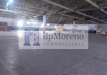 Galpon de 2000 m2 en Hurlingham dentro de predio Industrial con seguridad