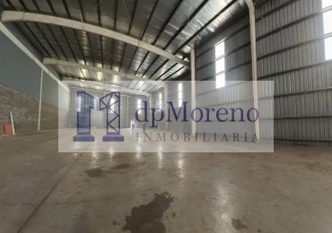 Galpon de 1000 m2 en predio cerrado con acceso reestringido en Colectora Acc. Oeste - Paso del Rey