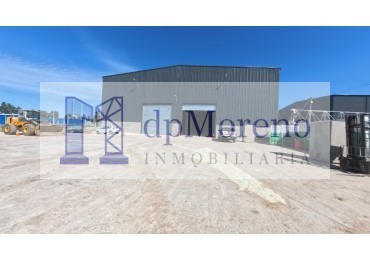 Galpon de 1200 m2 dentro de Parque Industrial cerrado en Ruta 25