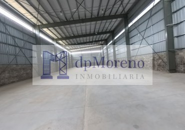 Galpon de 930 m2 dentro de parque Industrial en Moreno